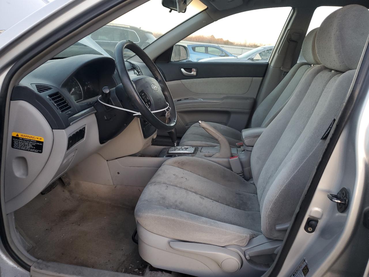 2007 Hyundai Sonata VIN 5NPEU46FX7H215914 Copart auction photo, front end / minor dent/scratches damage thumbnail 7