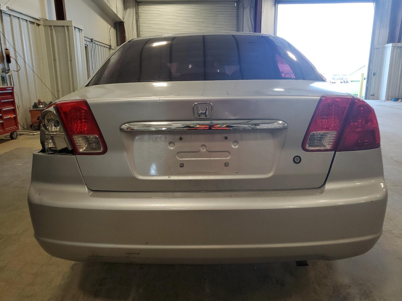 2003 Honda Civic VIN 2HGES25783H608917 Copart auction photo, rear end / front end damage thumbnail 6