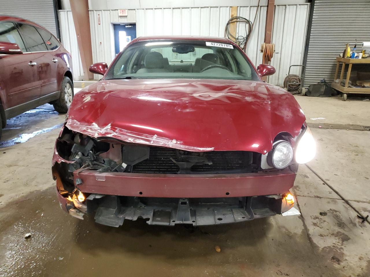 2007 Buick LaCrosse VIN 2G4WD582471198688 Copart auction photo, front end / side damage thumbnail 5