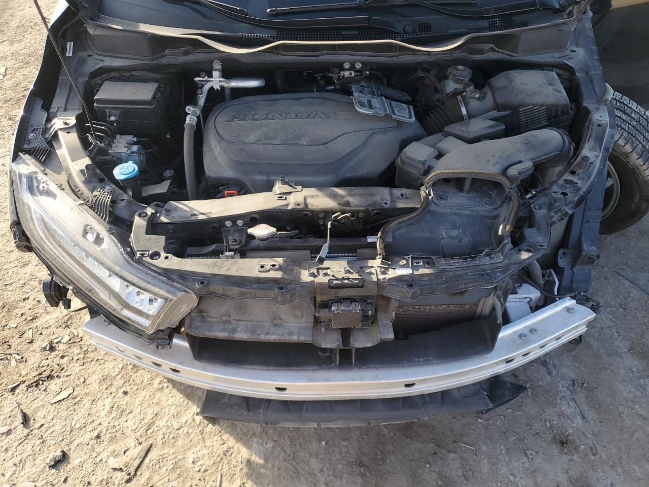 2022 Honda Odyssey VIN 5FNRL6H83NB038732 Copart auction photo, front end damage thumbnail 12