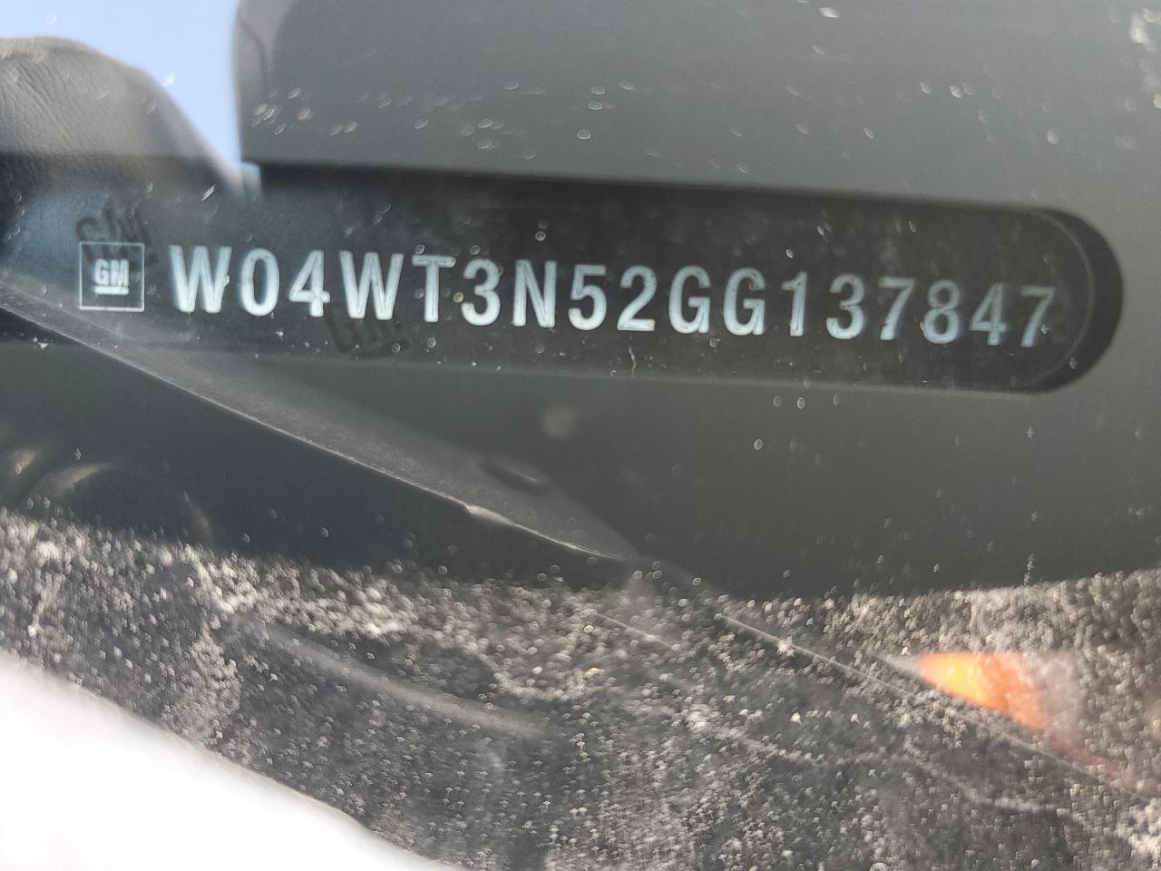 2016 Buick Cascada VIN W04WT3N52GG137847 Copart auction photo, rear end damage thumbnail 12