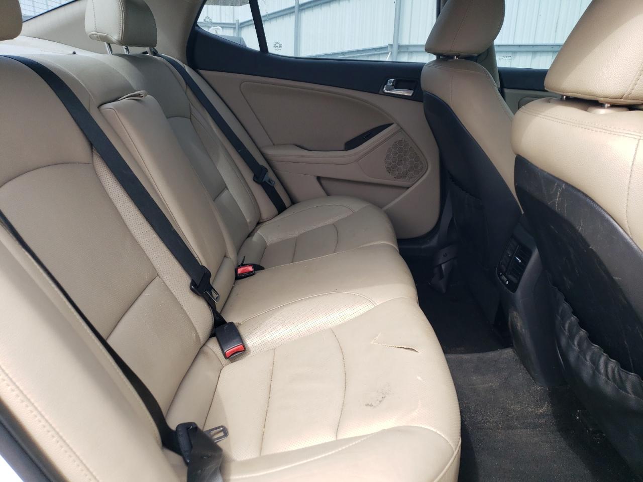 2014 KIA Optima VIN 5XXGN4A70EG313008 Copart auction photo, front end / side damage thumbnail 10