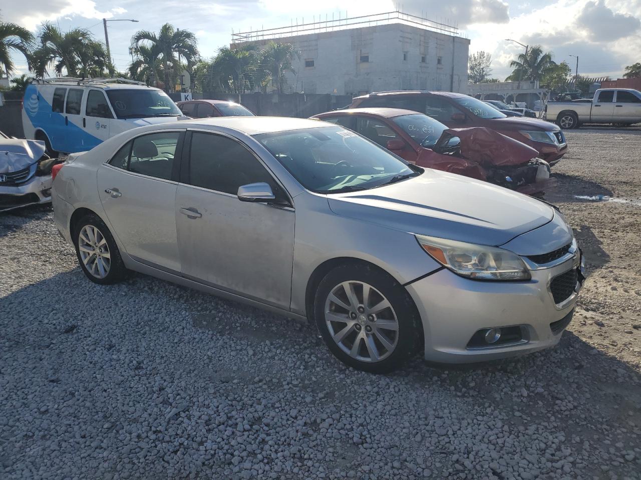 2015 Chevrolet Malibu VIN 1G11F5SL4FF254025 Copart auction photo, front end damage thumbnail 4