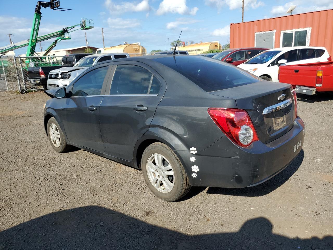 2014 Chevrolet Sonic VIN 1G1JC5SH5E4229455 Copart auction photo, front end damage thumbnail 2