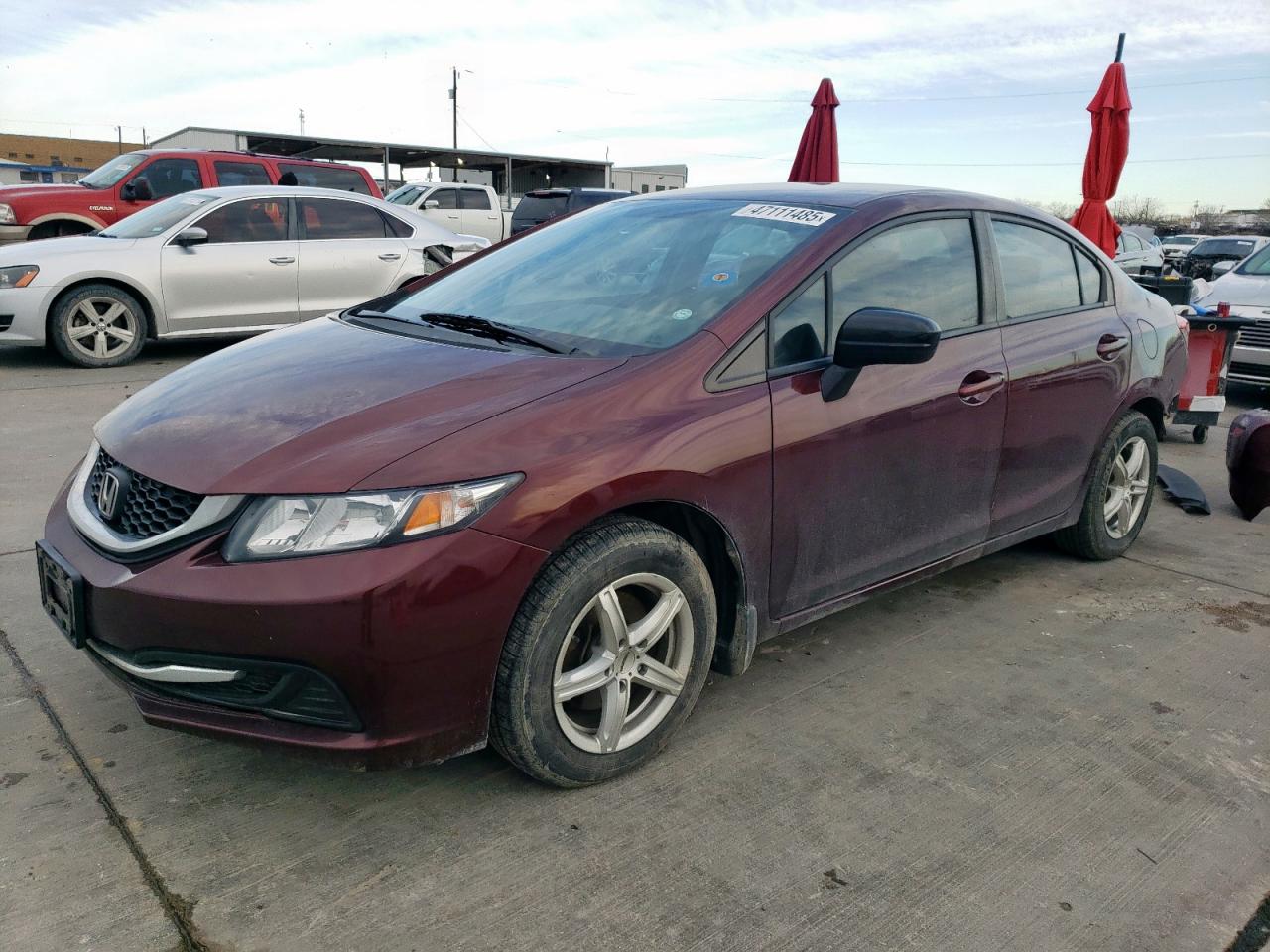 2015 Honda Civic VIN 19XFB2F50FE115166