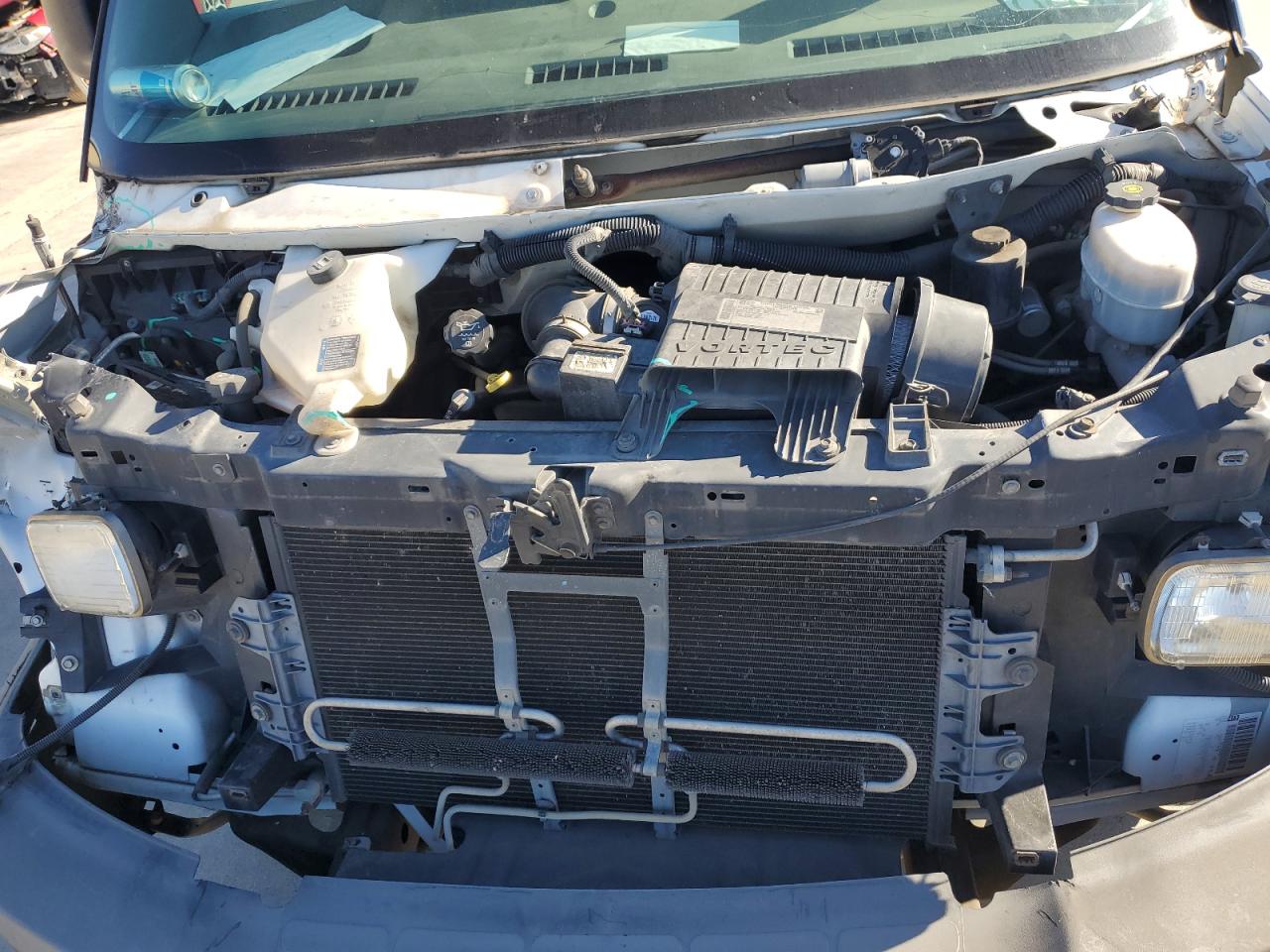 2013 Chevrolet Express VIN 1GCWGFBA2D1102446 Copart auction photo, front end / minor dent/scratches damage thumbnail 12
