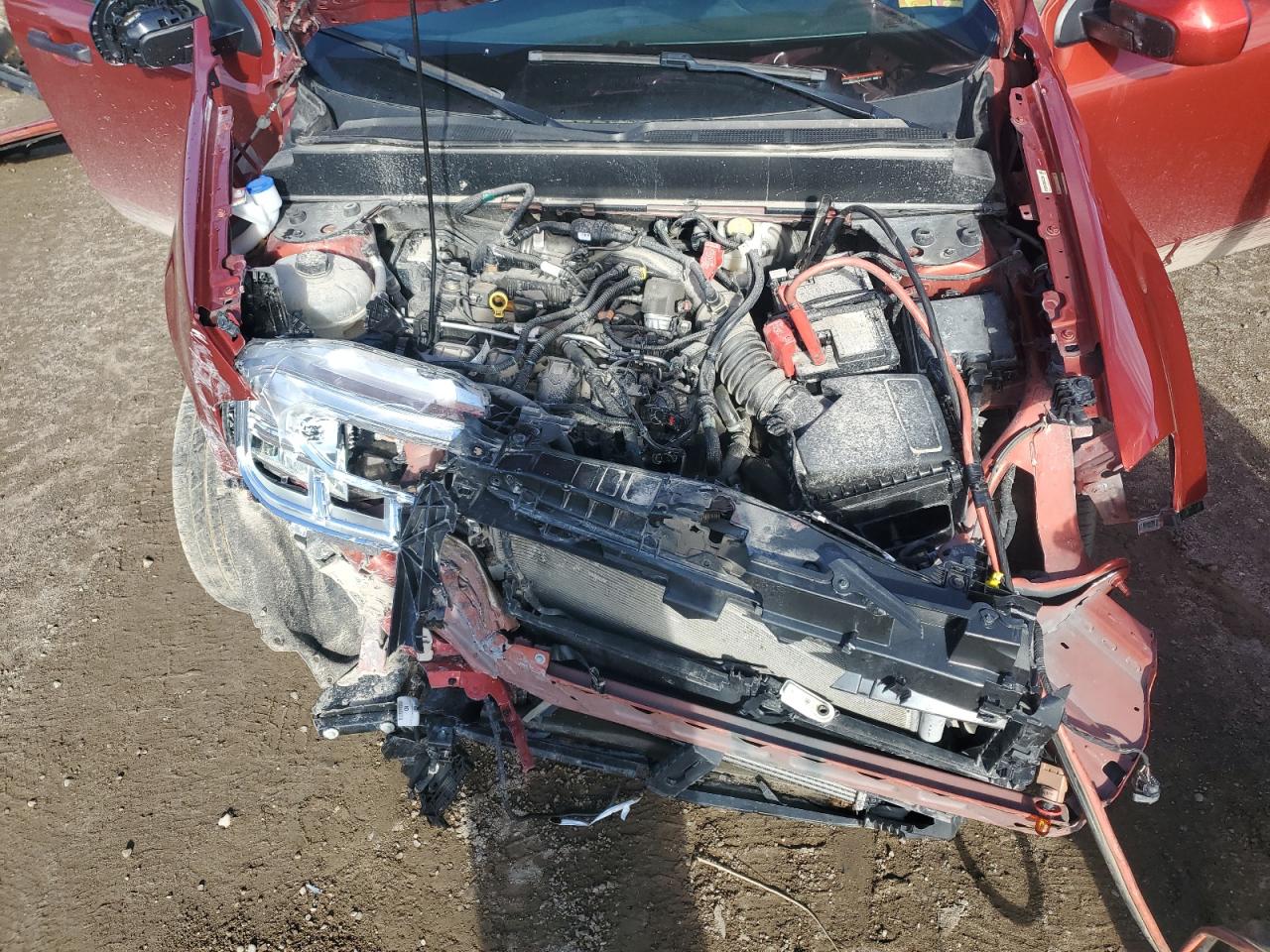 2022 Ford Maverick VIN 3FTTW8F9XNRA02250 Copart auction photo, front end damage thumbnail 11