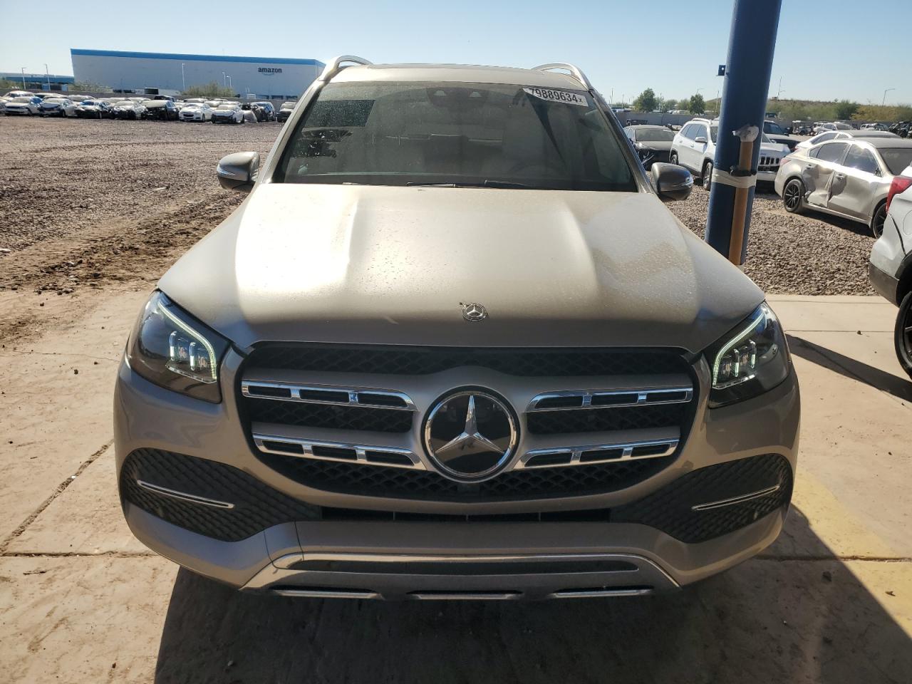2021 Mercedes-Benz GLS-klasse VIN 4JGFF5KE4MA442922 Copart auction photo, side damage thumbnail 5