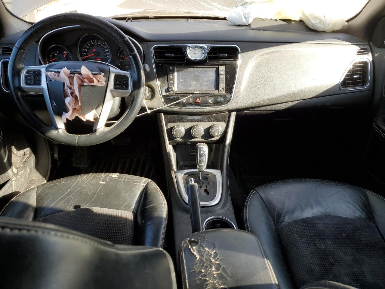 2013 Chrysler 200 VIN 1C3CCBCG6DN755076 Copart auction photo, front end damage thumbnail 8