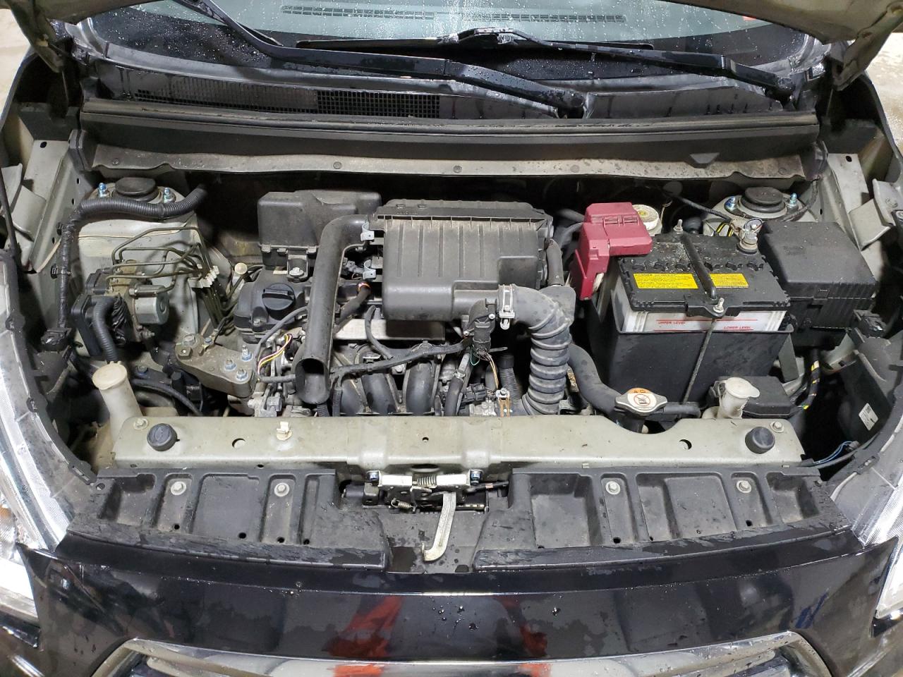 2019 Mitsubishi Mirage VIN ML32F3FJ4KHF18549 Copart auction photo, side / front end damage thumbnail 11