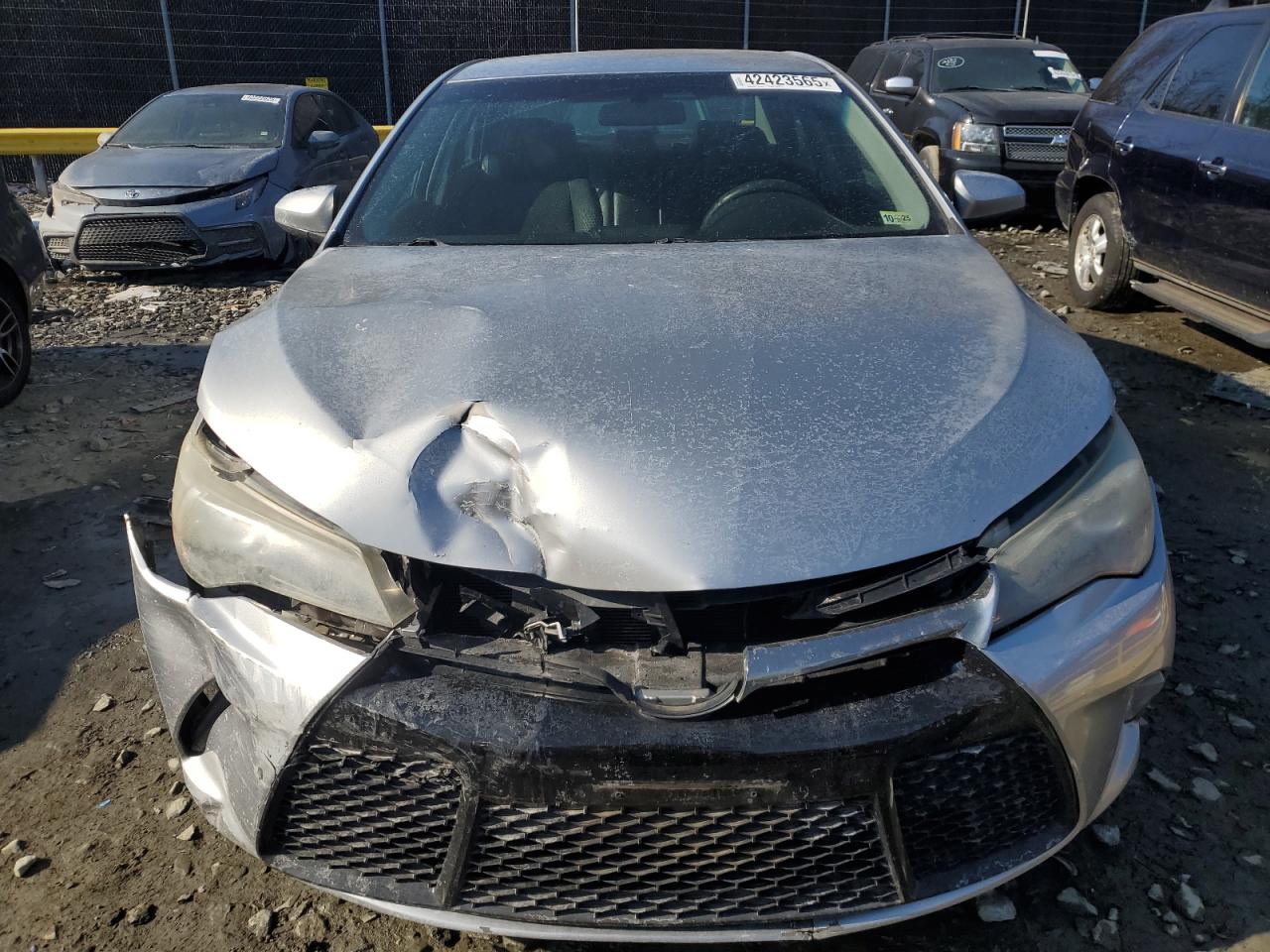 2015 Toyota Camry VIN 4T1BF1FK6FU885923 Copart auction photo, front end damage thumbnail 5
