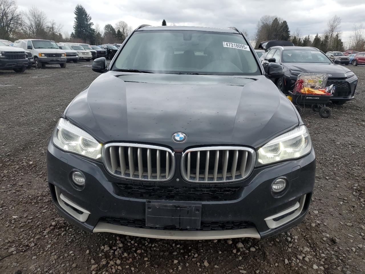 2015 BMW X5 VIN 5UXKR0C55F0K57975 Copart auction photo, side damage thumbnail 5