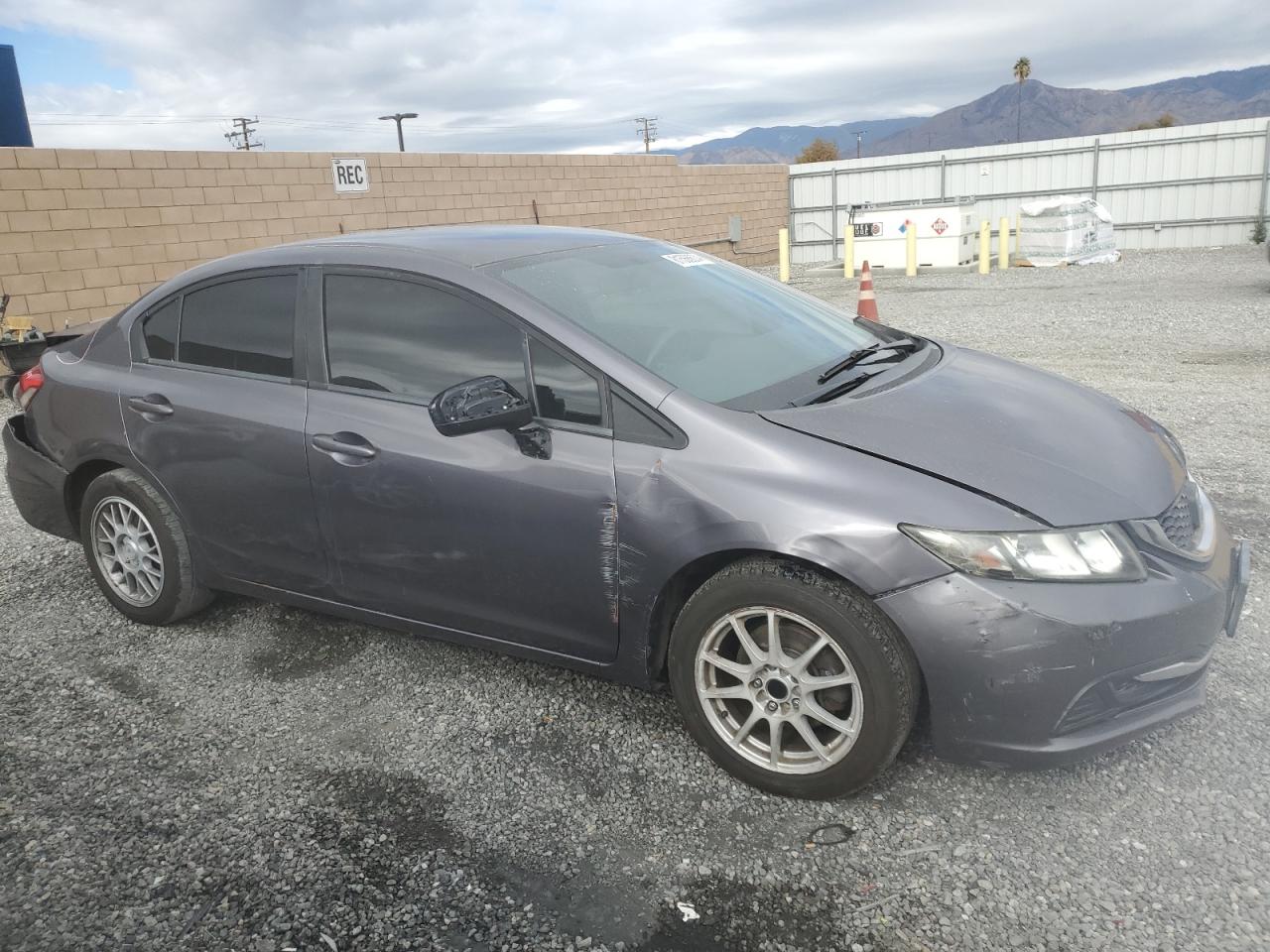 2014 Honda Civic VIN 19XFB2F54EE221165 Copart auction photo, all over damage thumbnail 4