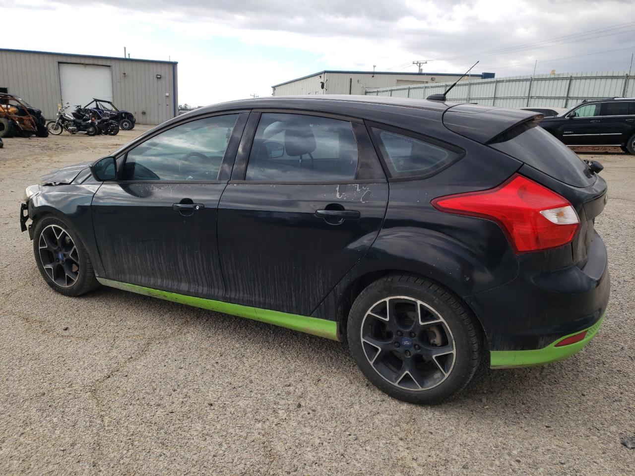 2012 Ford Focus VIN 1FAHP3K24CL254866 Copart auction photo, front end / side damage thumbnail 2