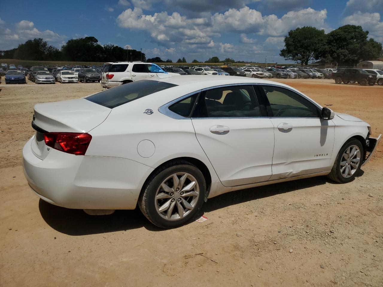 2017 Chevrolet Impala VIN 1G1105S36HU171714 Copart auction photo, front end damage thumbnail 3