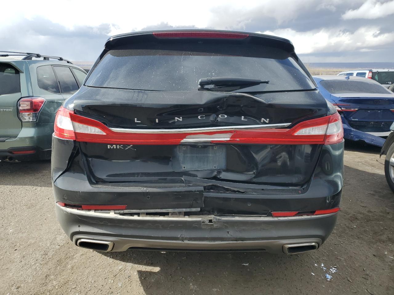 2018 Lincoln MKX VIN 2LMPJ6JR7JBL46963 Copart auction photo, rear end damage thumbnail 6