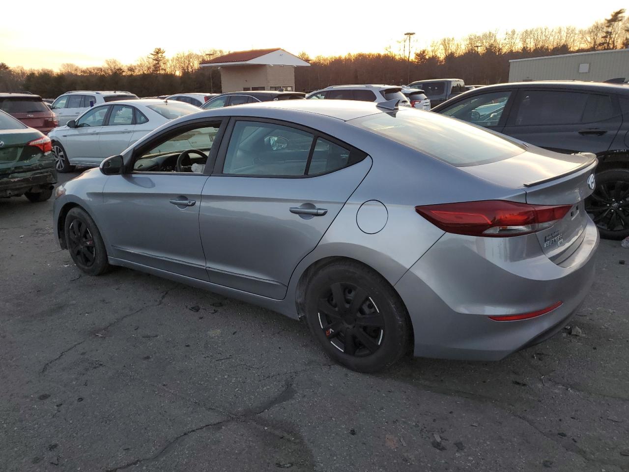 2017 Hyundai Elantra VIN 5NPD74LF0HH101204 Copart auction photo, front end / minor dent/scratches damage thumbnail 2