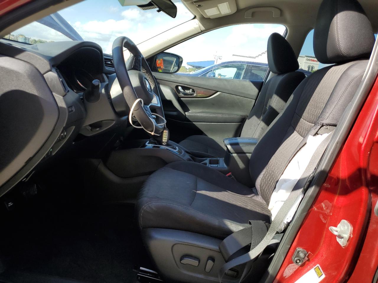 2019 Nissan Rogue VIN 5N1AT2MT9KC800496 Copart auction photo, side damage thumbnail 7