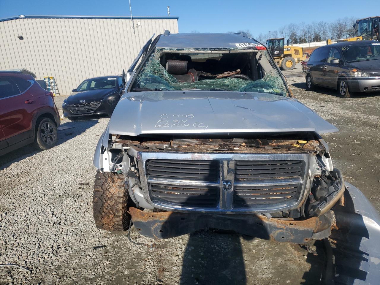 2008 Dodge Durango VIN 1D8HB48N18F123921 Copart auction photo, all over damage thumbnail 5