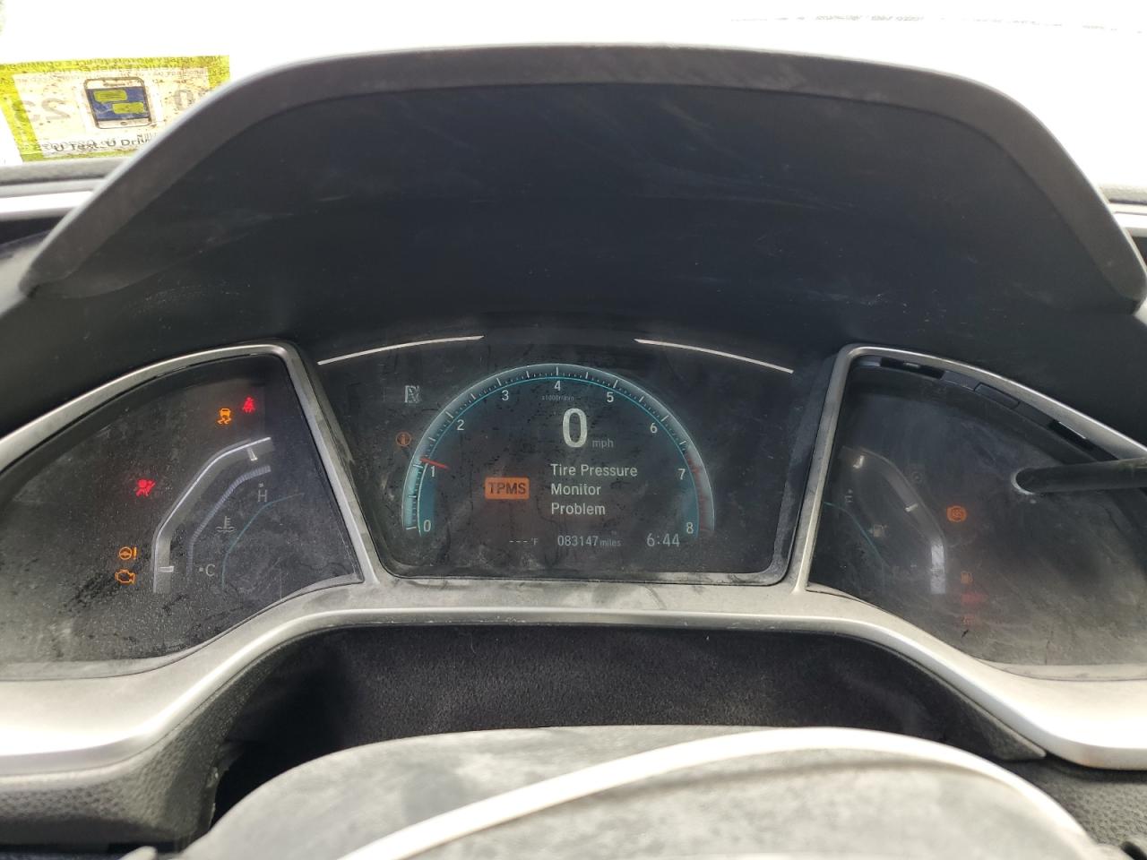 2017 Honda Civic VIN 19XFC2F72HE201788 Copart auction photo, partial repair / damage history damage thumbnail 9