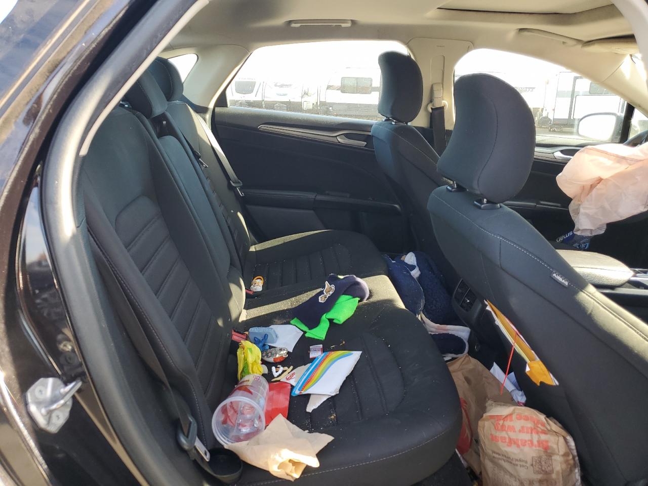 2019 Ford Fusion VIN 3FA6P0T95KR264971 Copart auction photo, front end / side damage thumbnail 10