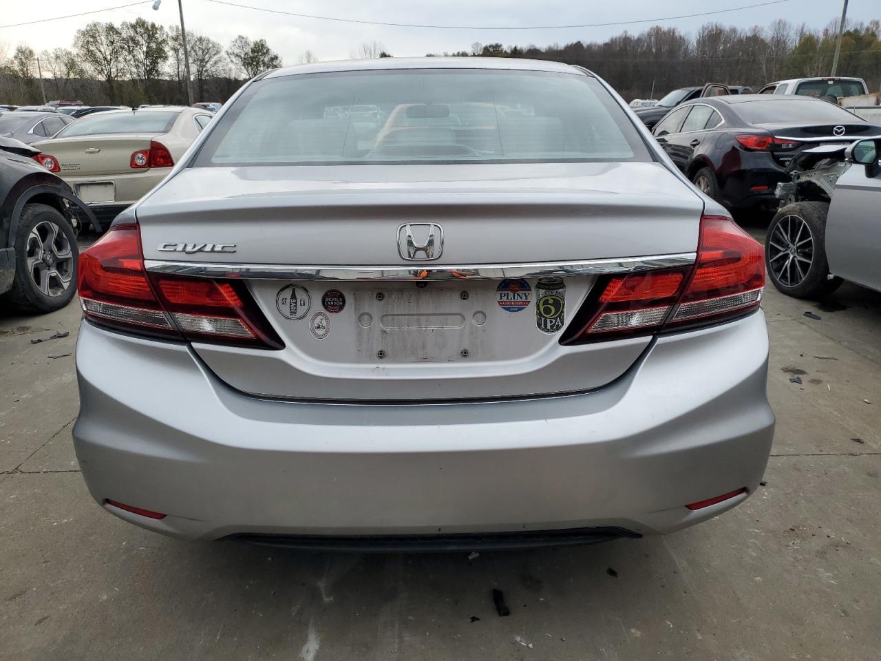 2014 Honda Civic VIN 19XFB2F53EE244002 Copart auction photo, front end / minor dent/scratches damage thumbnail 7