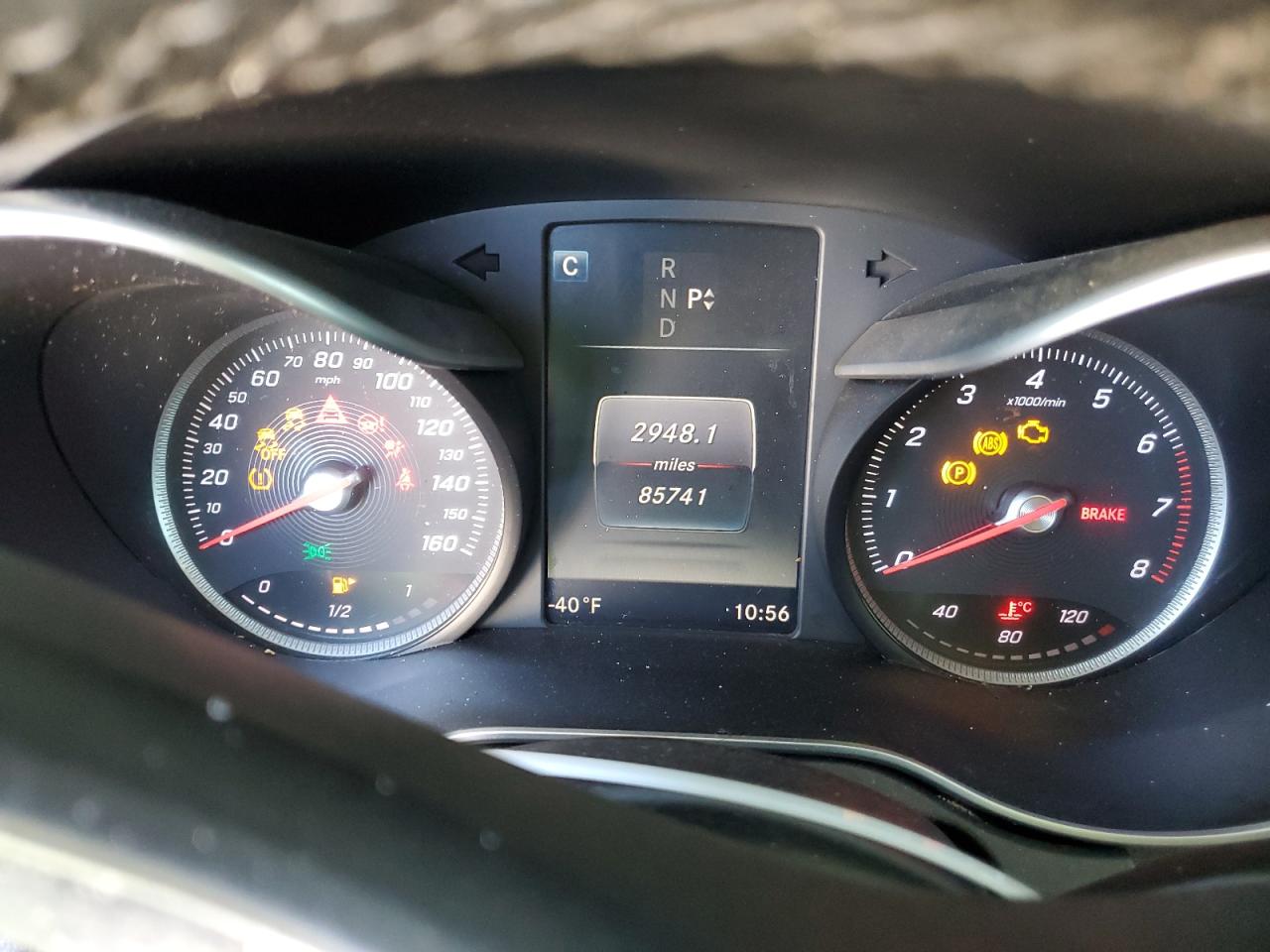 2017 Mercedes-Benz C-klasse VIN WDDWF4JB4HR255778 Copart auction photo, front end / undercarriage damage thumbnail 9