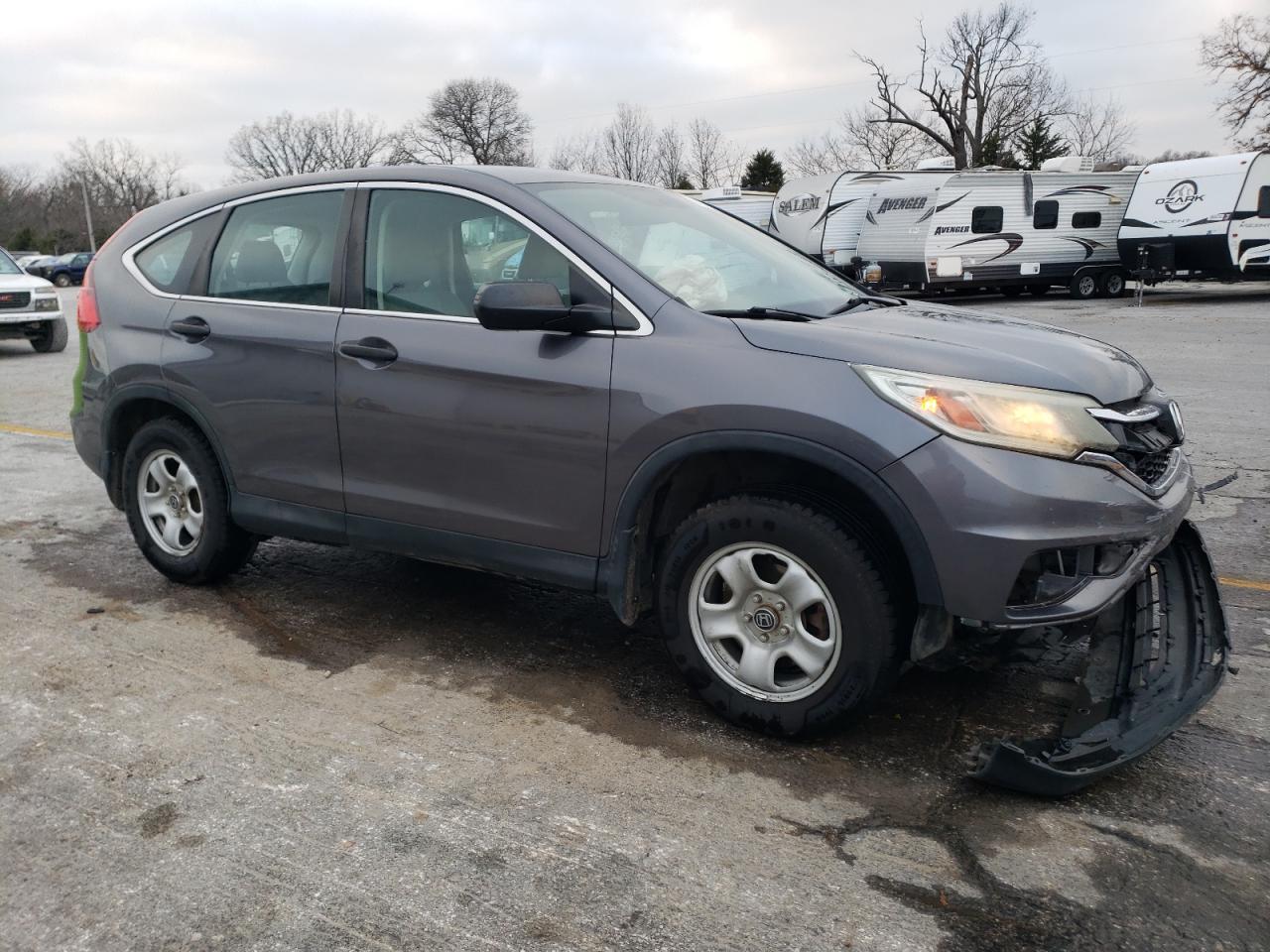 2016 Honda CR-V VIN 2HKRM4H33GH671399 Copart auction photo, front end damage thumbnail 4