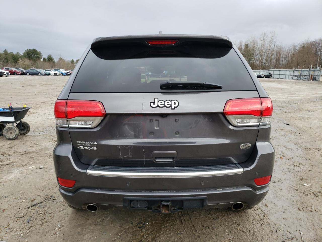 2018 Jeep Grand Cherokee VIN 1C4RJFCG0JC489726 Copart auction photo, front end / minor dent/scratches damage thumbnail 6