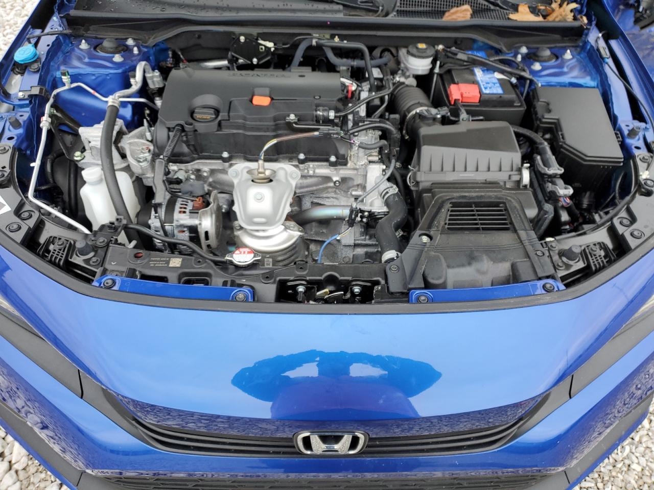 2024 Honda Civic VIN 2HGFE2F27RH596217 Copart auction photo, side / front end damage thumbnail 11