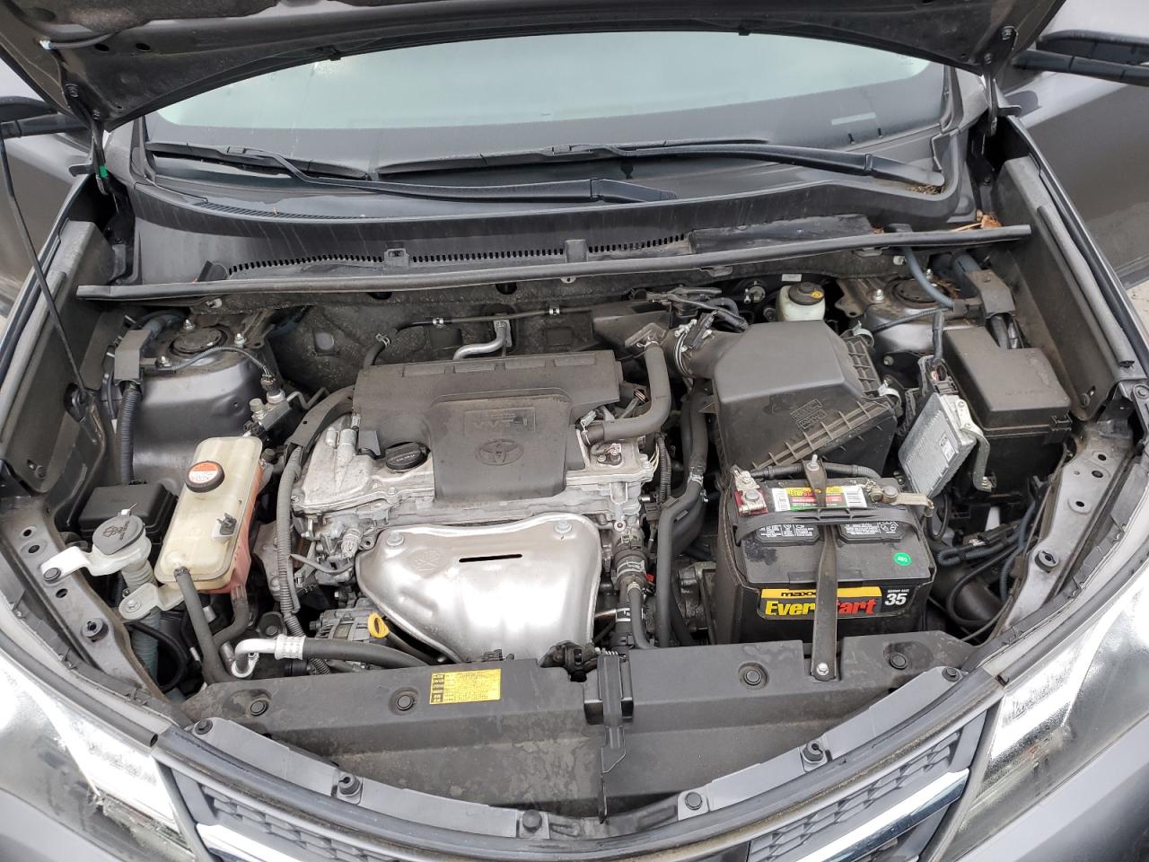 2015 Toyota RAV 4 VIN JTMRFREVXFD120727 Copart auction photo, side damage thumbnail 12