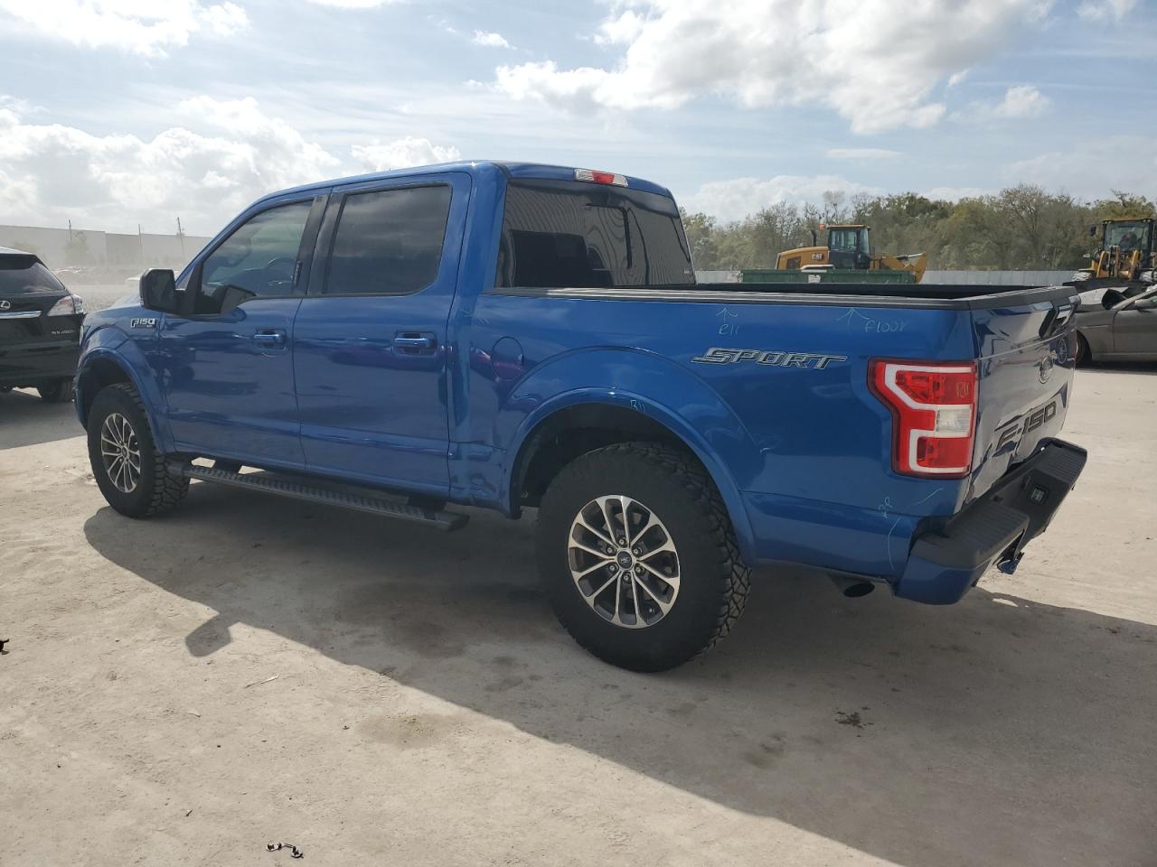 2018 Ford F-150 VIN 1FTEW1C55JFE07909 Copart auction photo, rear end damage thumbnail 2