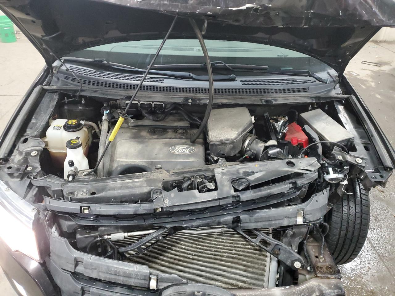 2013 Ford Edge VIN 2FMDK4JC6DBB26021 Copart auction photo, front end damage thumbnail 13