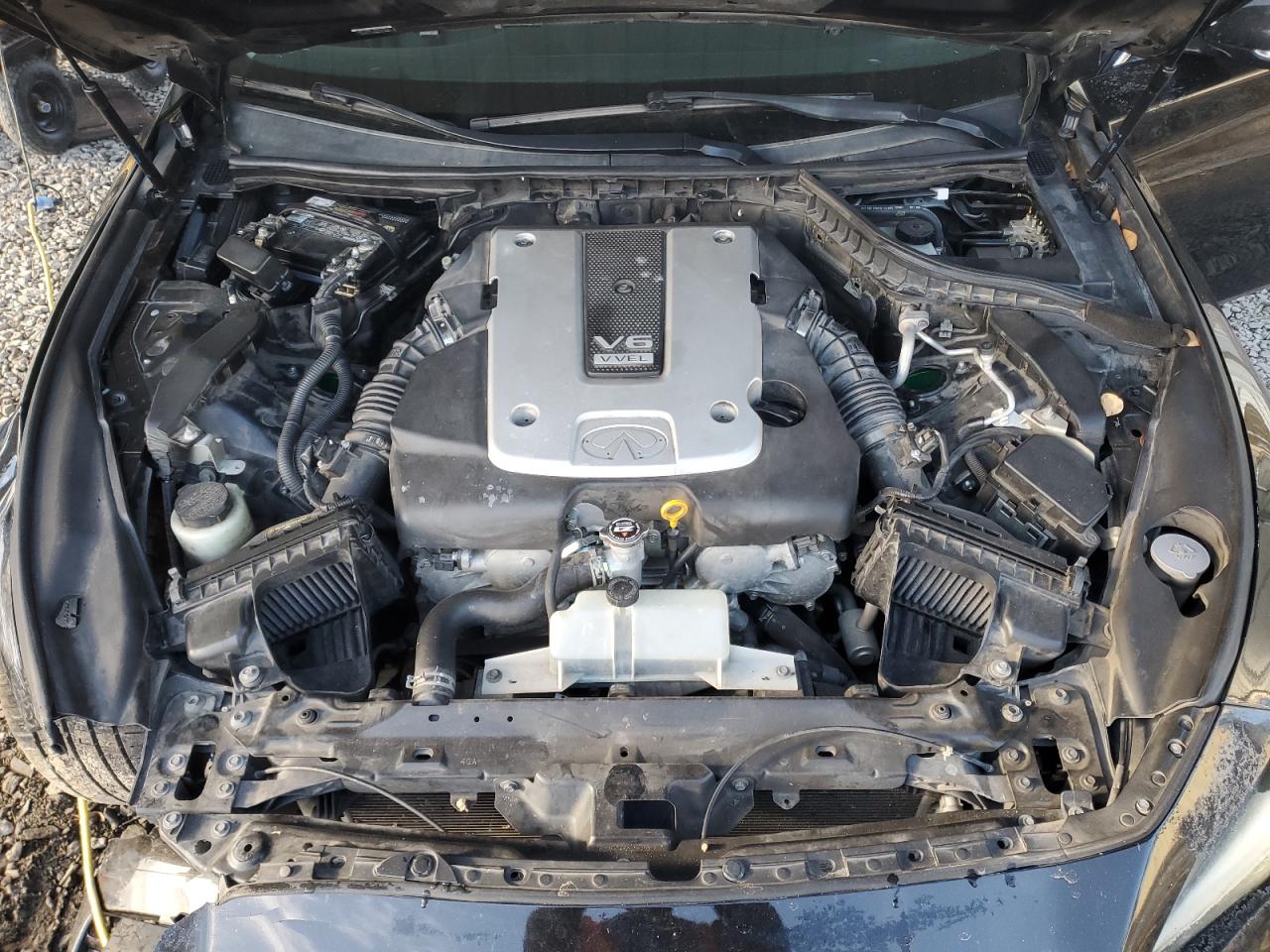 2015 Infiniti Q50 VIN JN1BV7AP0FM356757 Copart auction photo, front end damage thumbnail 13