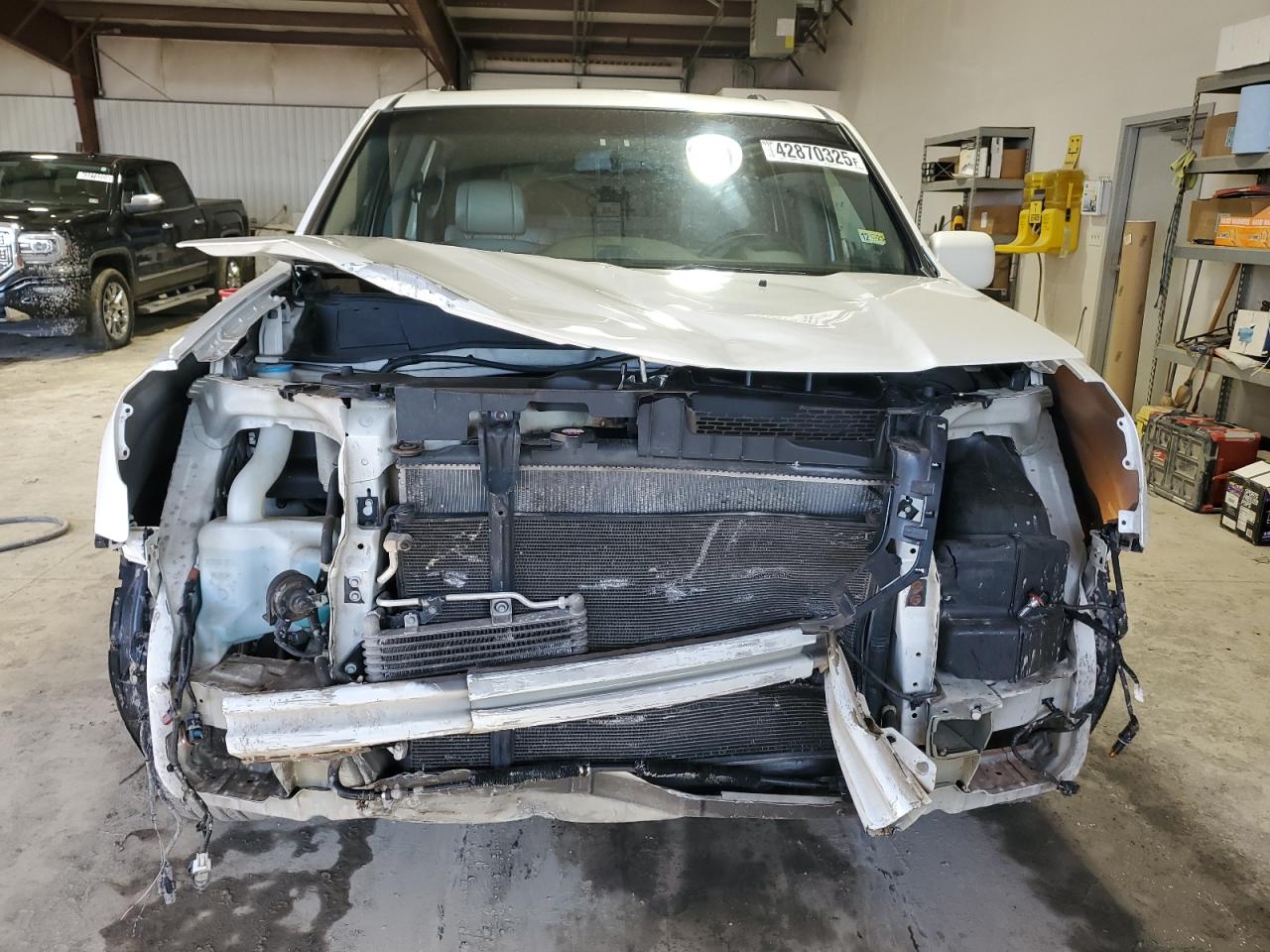 2011 Honda Pilot VIN 5FNYF4H93BB010540 Copart auction photo, front end / side damage thumbnail 5