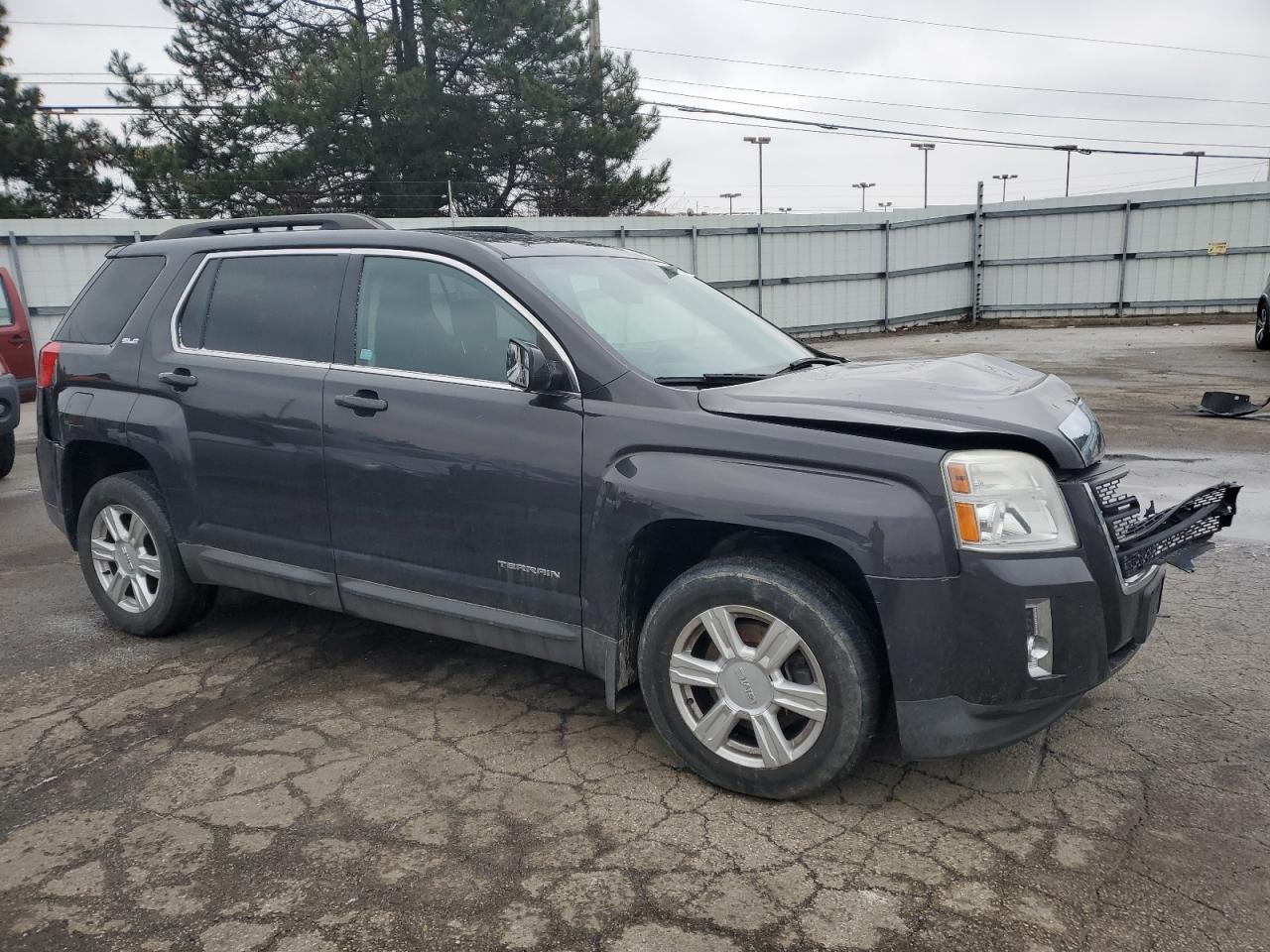 2014 GMC Terrain VIN 2GKALREK5E6248337 Copart auction photo, front end / rear end damage thumbnail 4