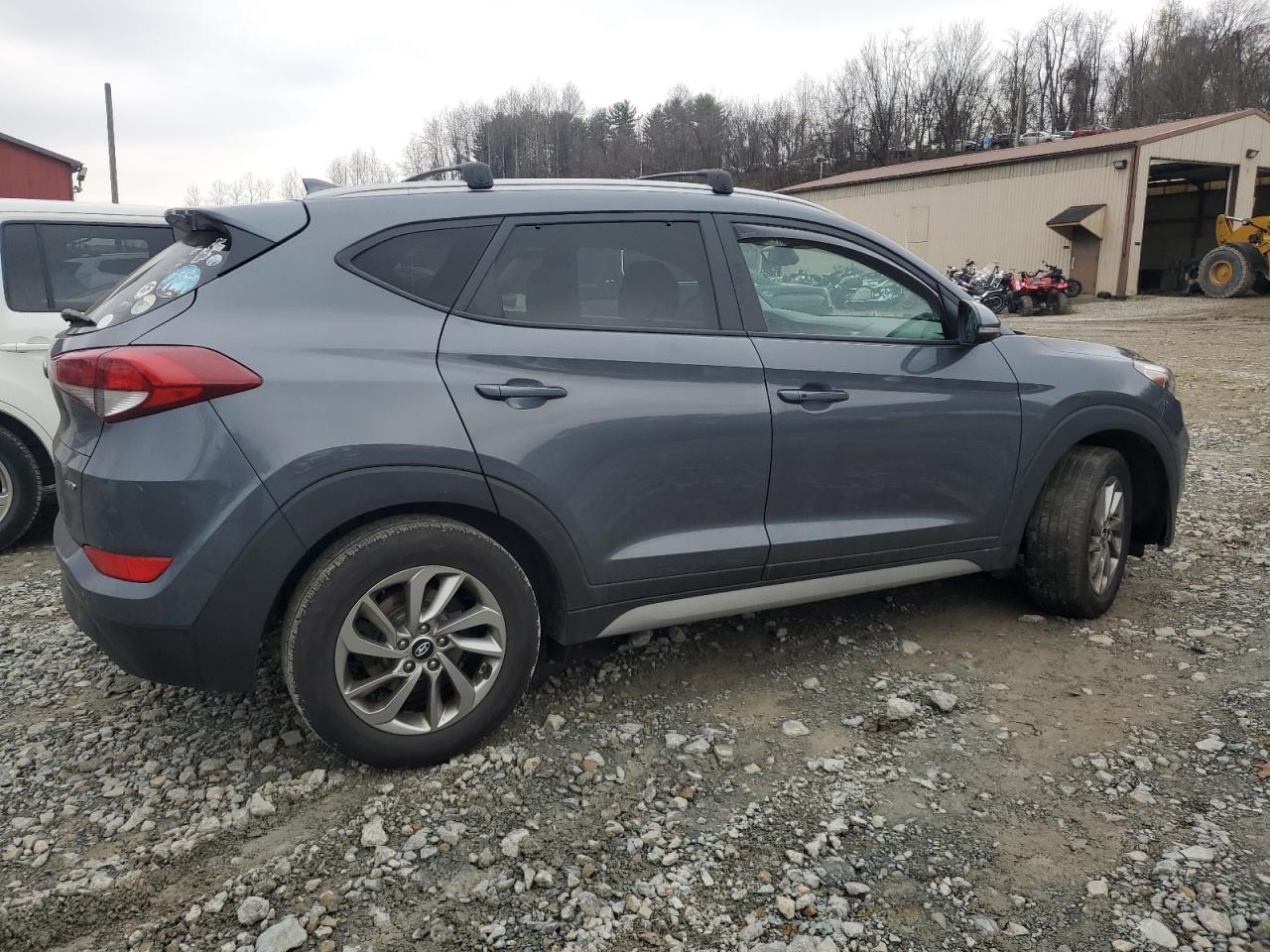 2018 Hyundai Tucson VIN KM8J3CA46JU721895 Copart auction photo, undercarriage damage thumbnail 3