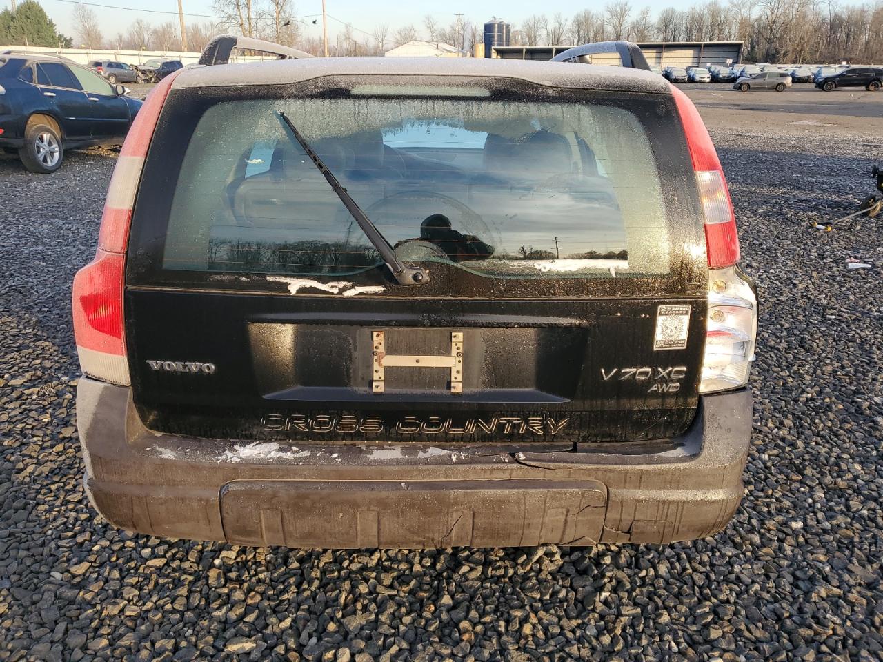 2001 Volvo V70 VIN YV1SZ58D211011087 Copart auction photo, rear end damage thumbnail 6