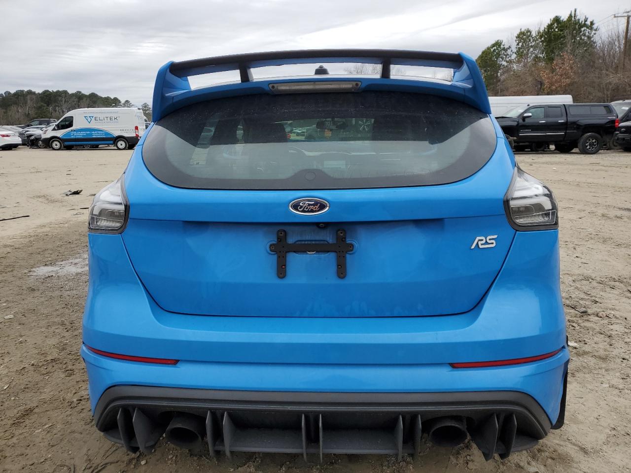 2017 Ford Focus VIN WF0DP3TH8H4121702 Copart auction photo, front end / minor dent/scratches damage thumbnail 6
