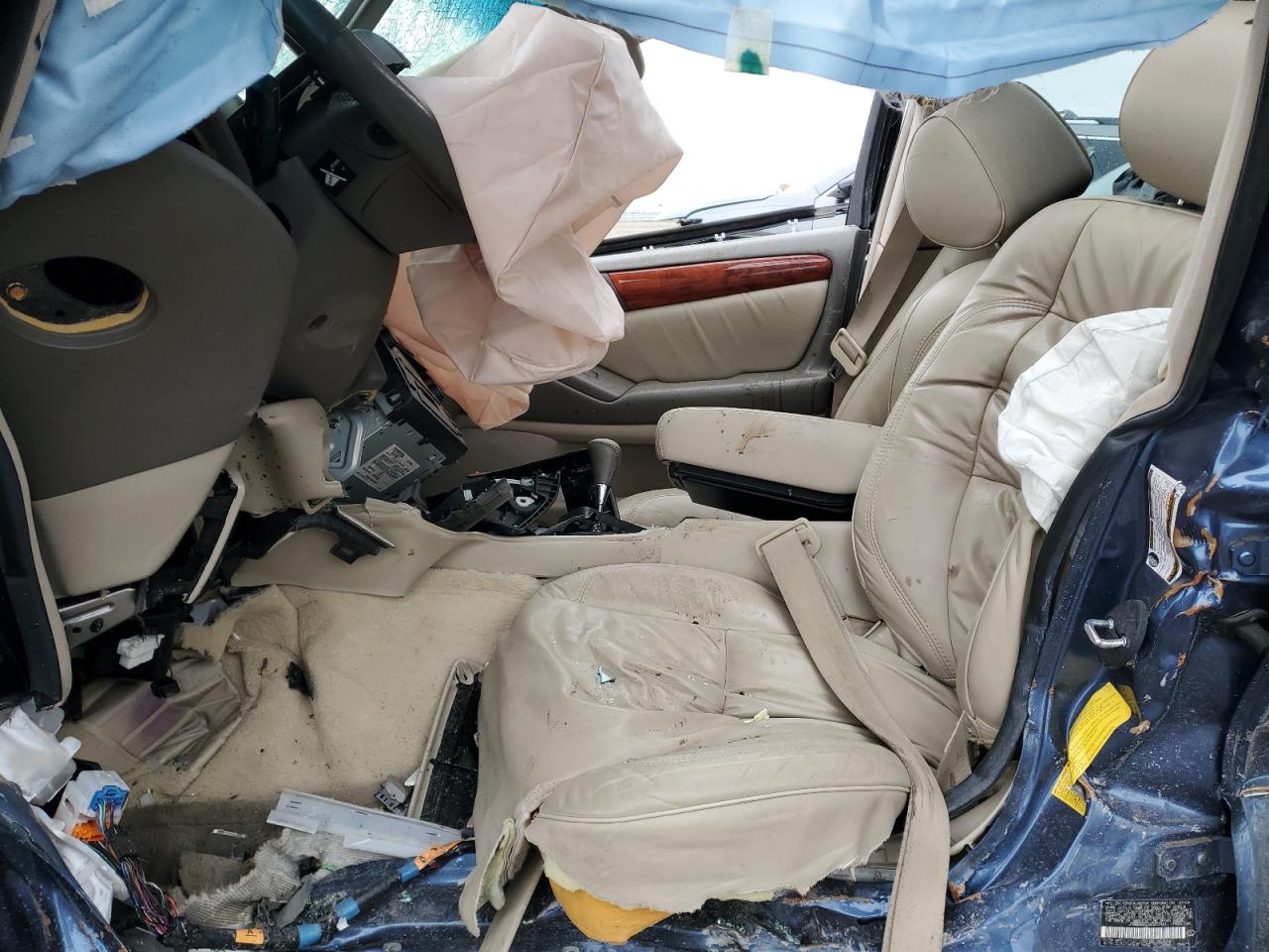 2004 Lexus GS 300 VIN JT8BD69S240203481 Copart auction photo, all over damage thumbnail 7