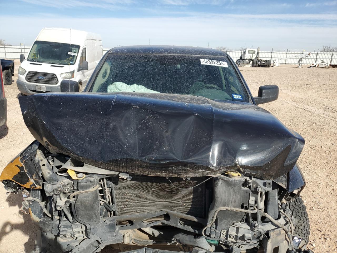 2014 RAM 1500 VIN 1C6RR6FT1ES154821 Copart auction photo, front end damage thumbnail 11
