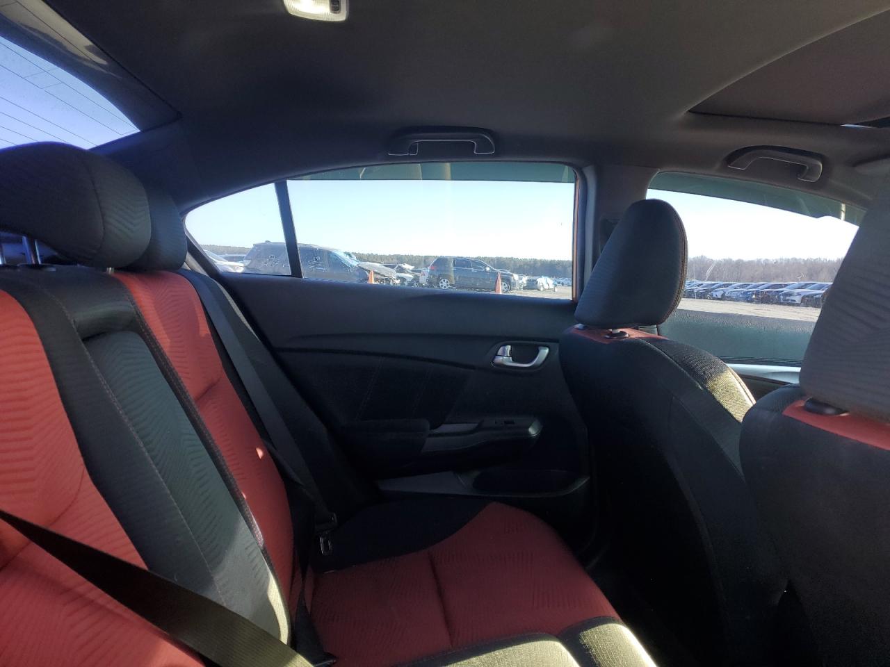 2015 Honda Civic VIN 2HGFB6E58FH707235 Copart auction photo, front end damage thumbnail 10