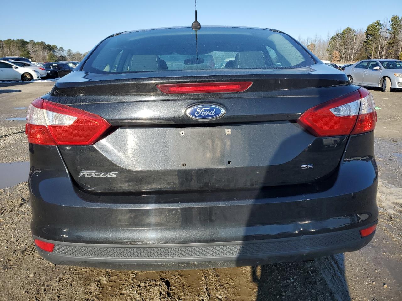 2014 Ford Focus VIN 1FADP3F22EL306412 Copart auction photo, side / minor dent/scratches damage thumbnail 6