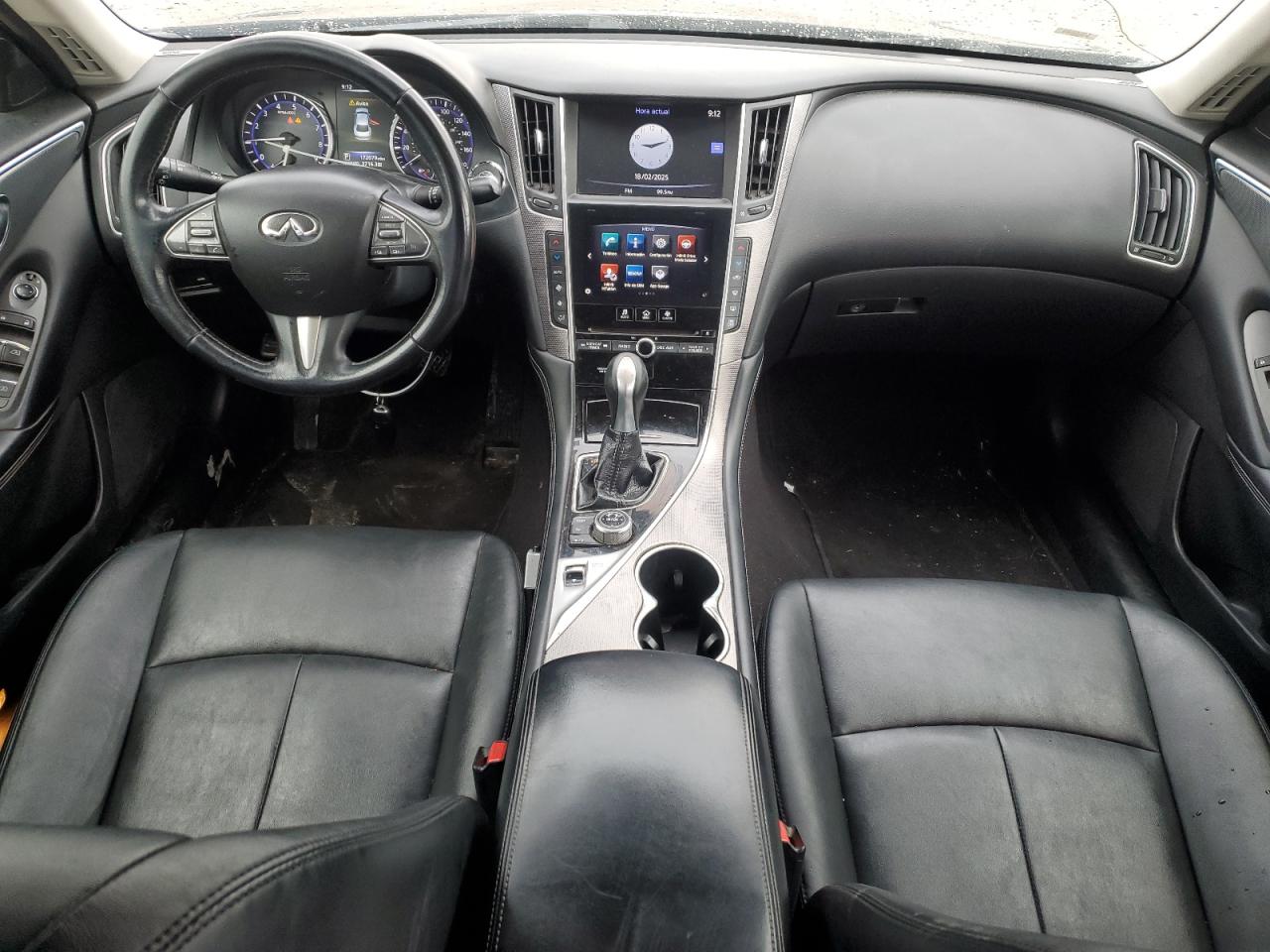 2016 Infiniti Q50 VIN JN1EV7AP3GM301976 Copart auction photo, front end damage thumbnail 8