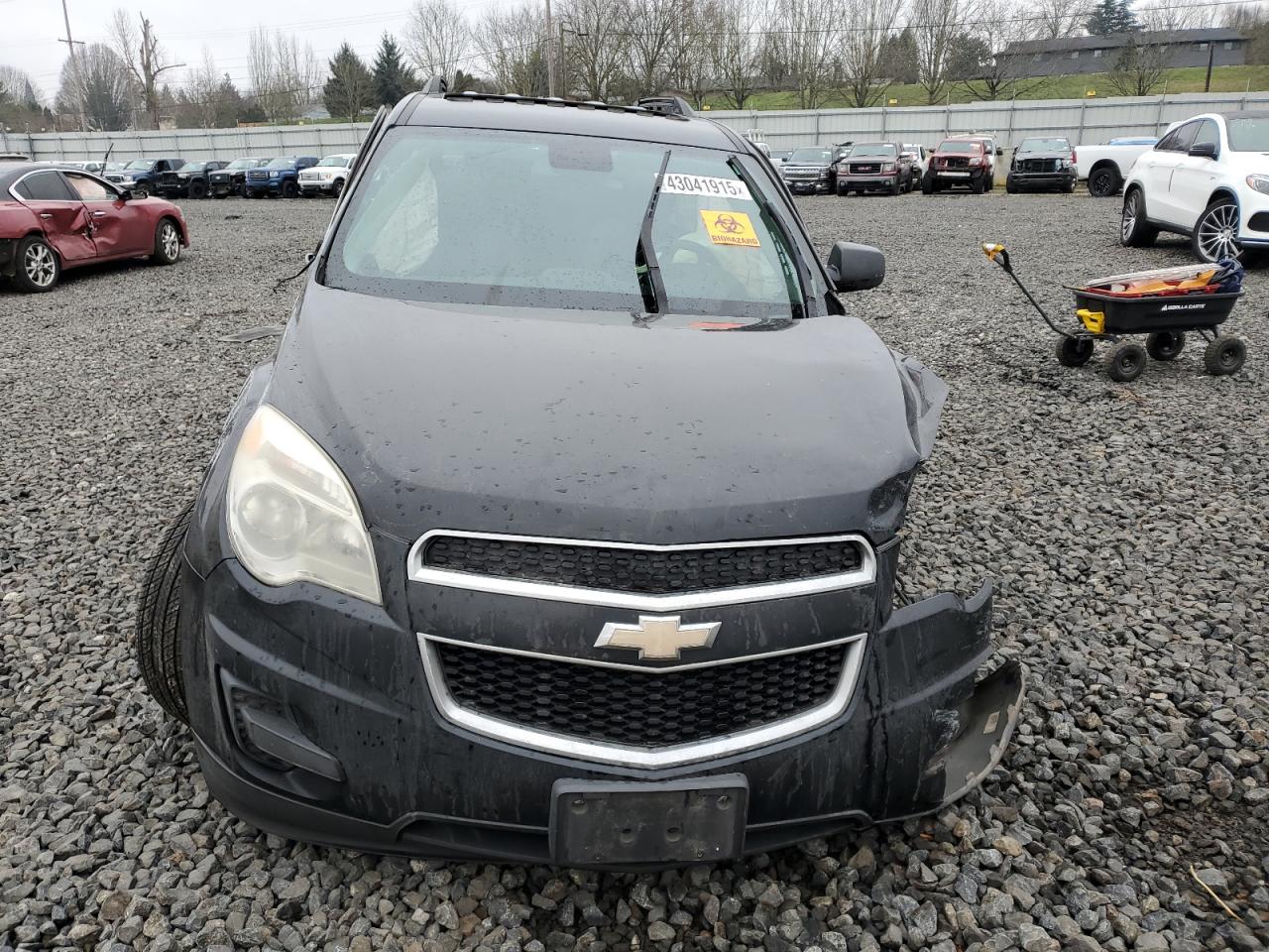 2013 Chevrolet Equinox VIN 2GNFLEE34D6100530 Copart auction photo, front end / side damage thumbnail 5
