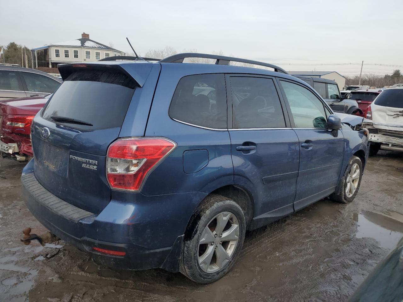 2014 Subaru Forester VIN JF2SJAHC3EH456949 Copart auction photo, front end damage thumbnail 3