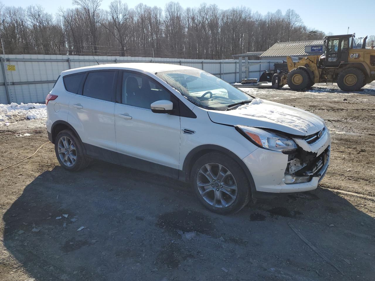 2013 Ford Escape VIN 1FMCU0HX9DUB59659 Copart auction photo, front end damage thumbnail 4
