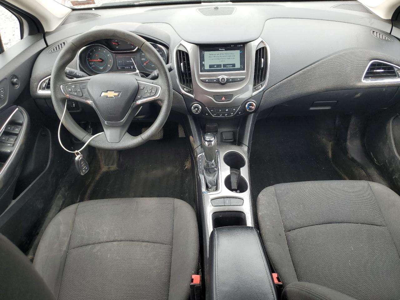 2017 Chevrolet Cruze VIN 1G1BE5SM5H7222018 Copart auction photo, side damage thumbnail 8