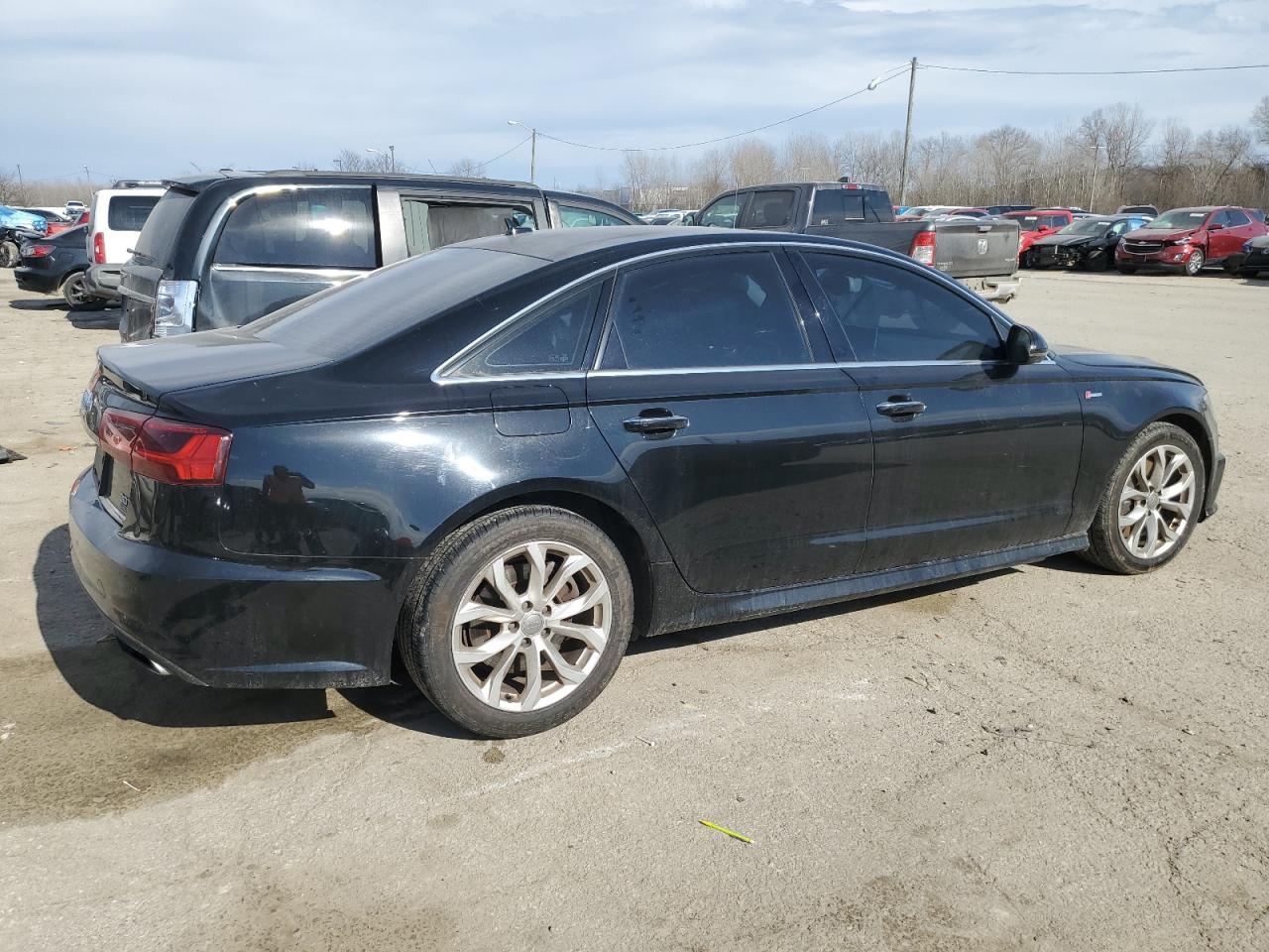 2017 Audi A6 VIN WAUH2AFC4HN001278 Copart auction photo, front end damage thumbnail 3
