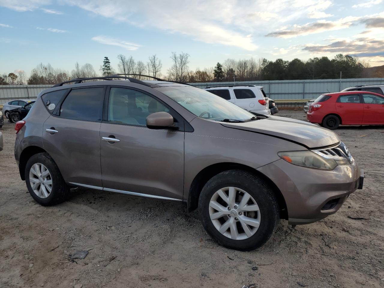 2012 Nissan Murano VIN JN8AZ1MW2CW214864 Copart auction photo, mechanical damage thumbnail 4
